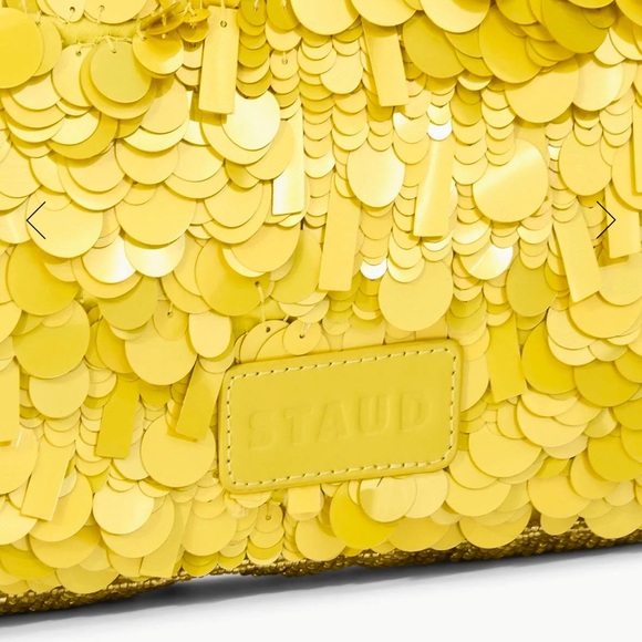 NWOB STAUD SEQUIN BAG 💛✨ - Picture 7 of 17